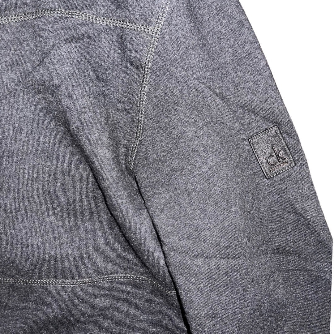 Calvin Klein CK Men's Full Zip up Mock Neck Sweater Size XL