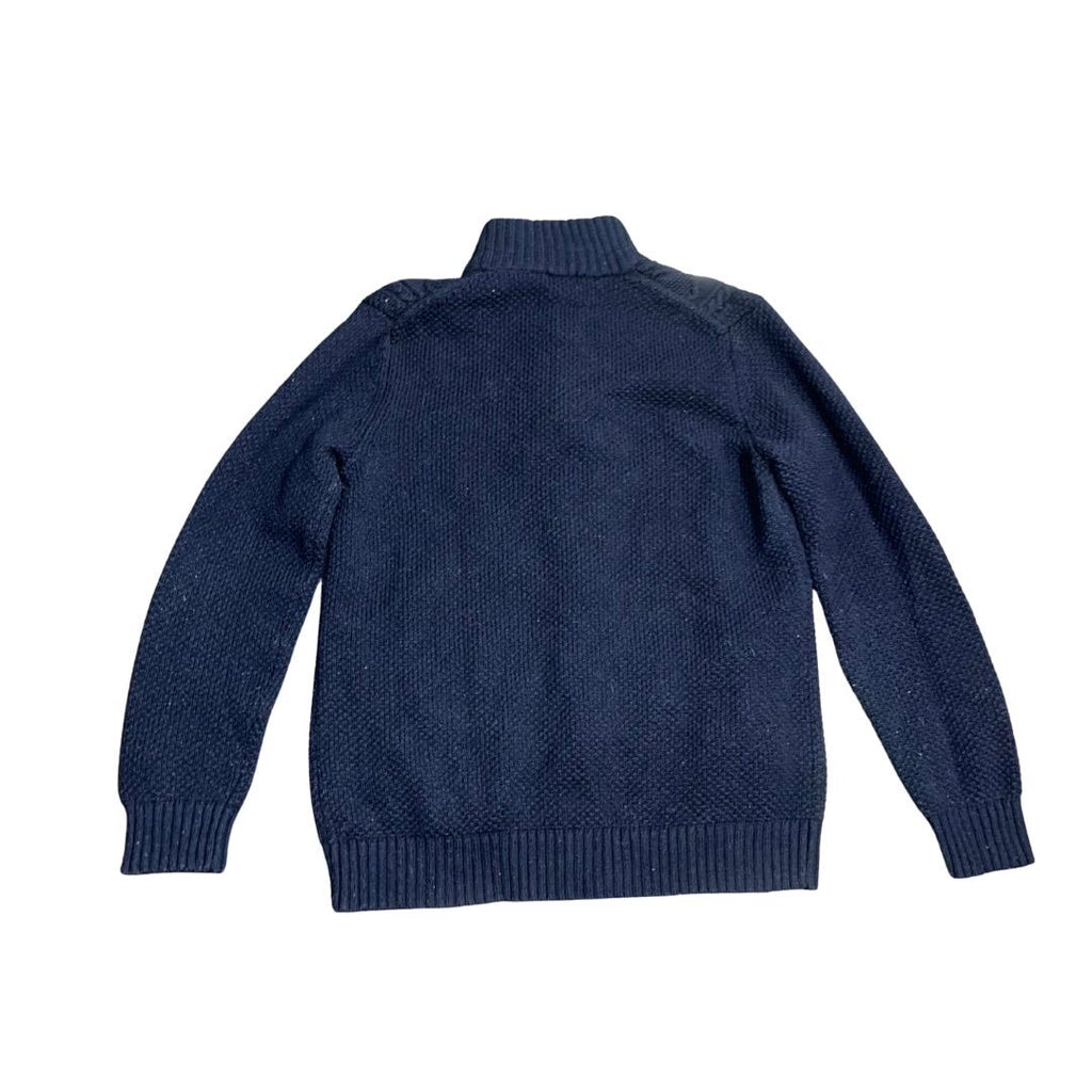 Uniqlo Chunky Cable Knit Button Down Cardigan Sweater Size XL Preppy Granpacore