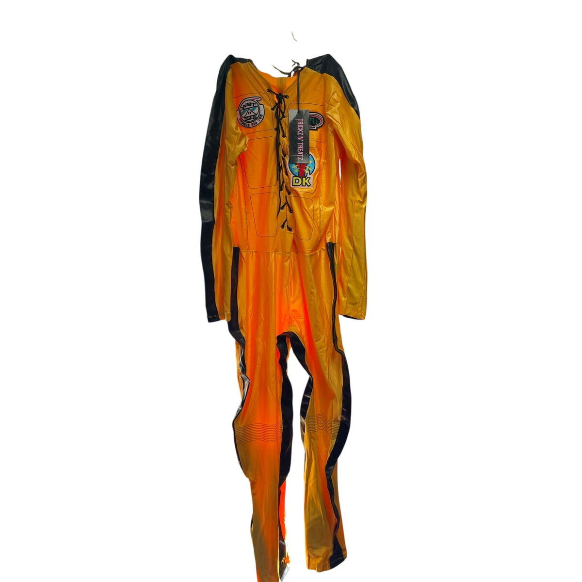 Dolls Kill Trick N Treatz Black Mamba Assassin Halloween Costume Jumpsuit  SZ L