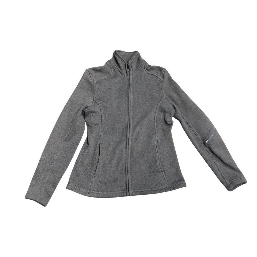 REI Rib Fleece Full Zip Mock Neck Jacket Outdoors Hiking Camping Gorpcore