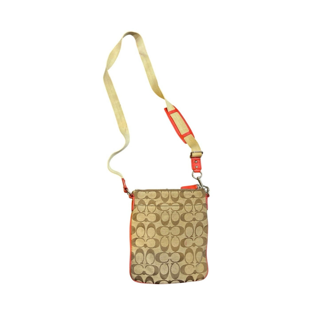 Coach Legacy Signature Jacquard C Monogram Swingpack Crossbody Bag Classic Y2K