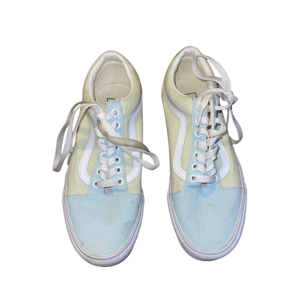 Vans Women Old Skool School Pastel Block Tone Athletic Shoes Size 6.5