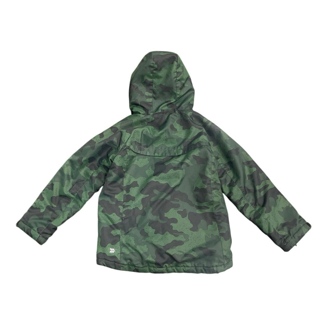 All in Motion Camouflage Hooded Jacket Youth Size 8-10 Winter Kidscore Outerwear