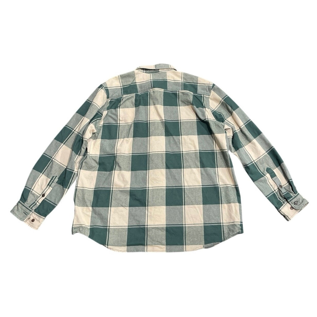 Carhartt Loose Fit Heavyweight Flannel Long Sleeve Plaid Shirt SZ XL Gorpcore