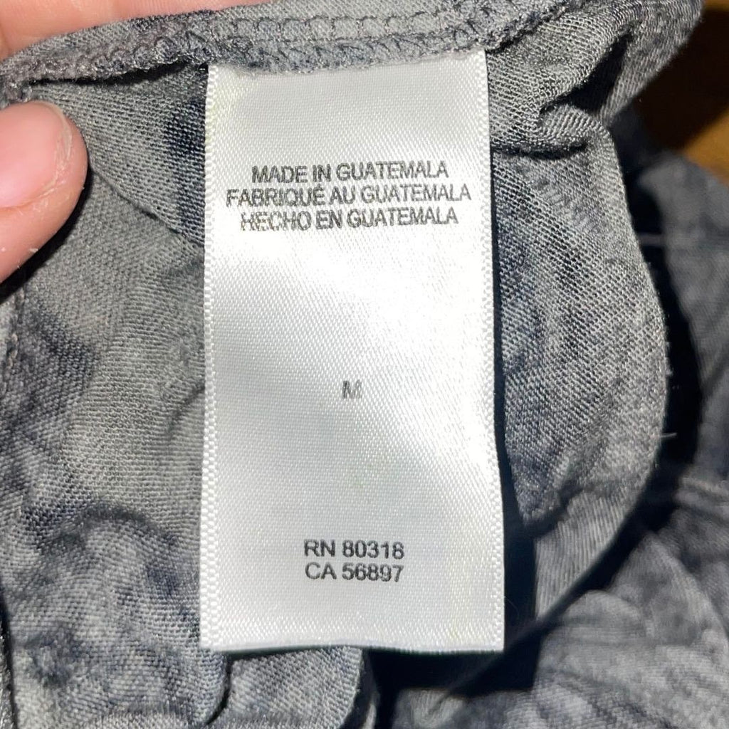 Lucky Brand Camouflage Tee Shirt Size Medium Short Sleeve Crewneck Casual