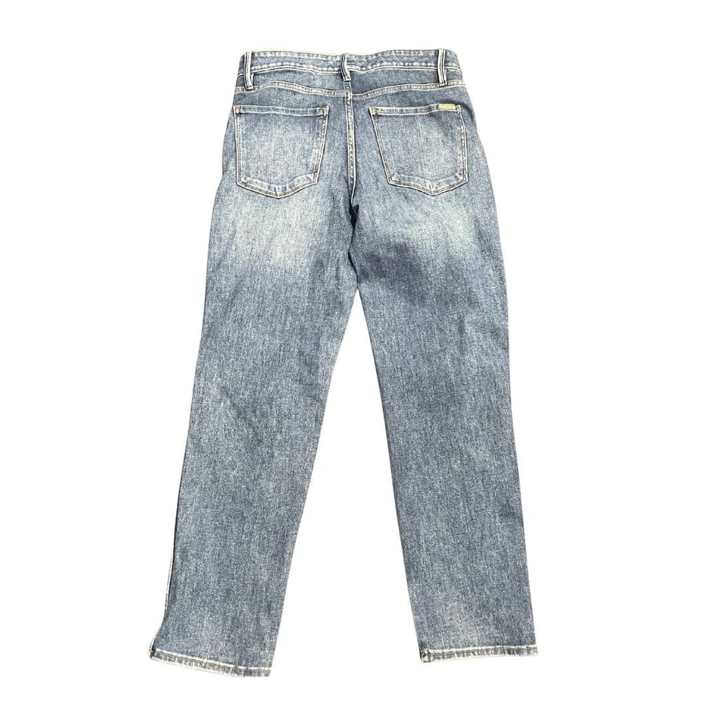 White House Black Market The Straight Crop Denim Jeans Size 8 Casual Chic
