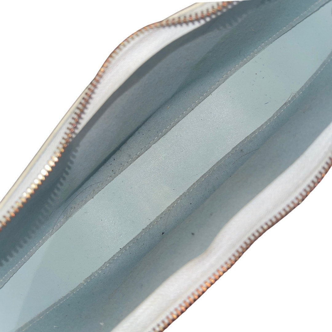 Vegan Leather Hobo Moon Shape Crescent Shoulder Bag Baby Blue Y2K 90s