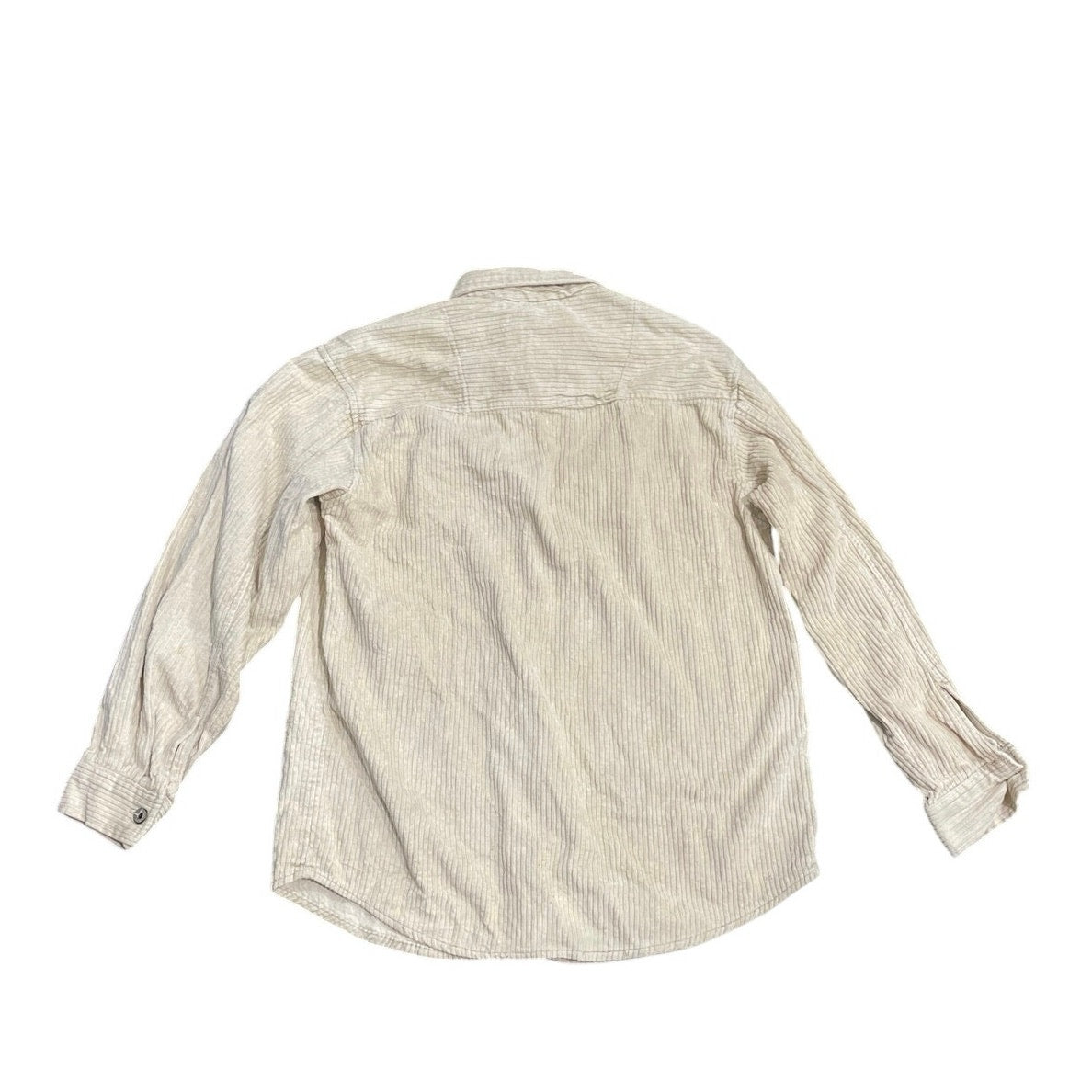 Bill Blass Jeans Button Up Long Sleeve Corduroy Shirt Shaket SZ S VTG Workwear