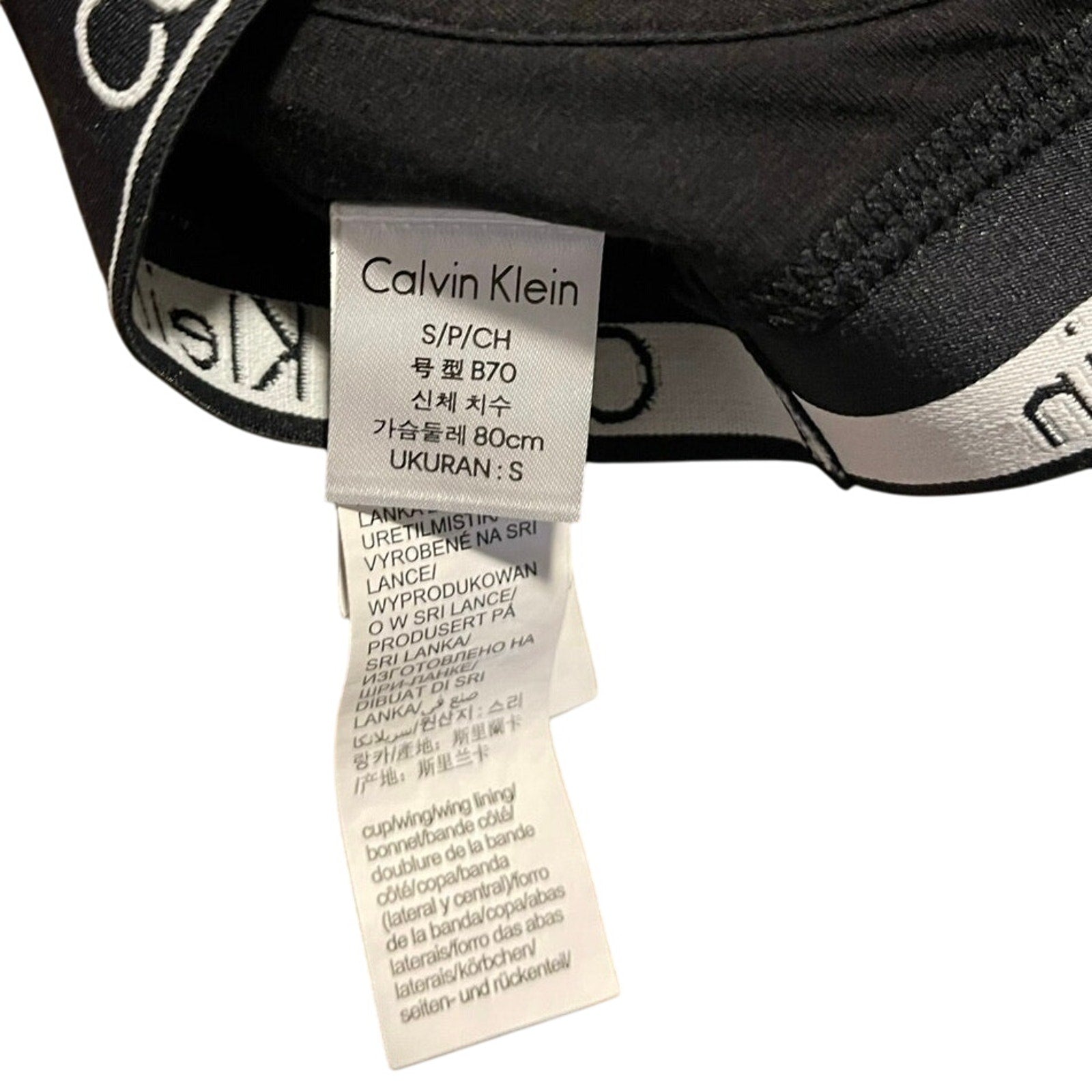 Calvin Klein Modern Cotton Padded Wireless Bralette Size Small