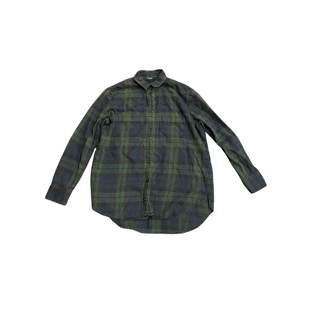 Madewell Shirt Jacket Flannel Long Sleeve Shirt SZ XS Casual Streetwear Everyday