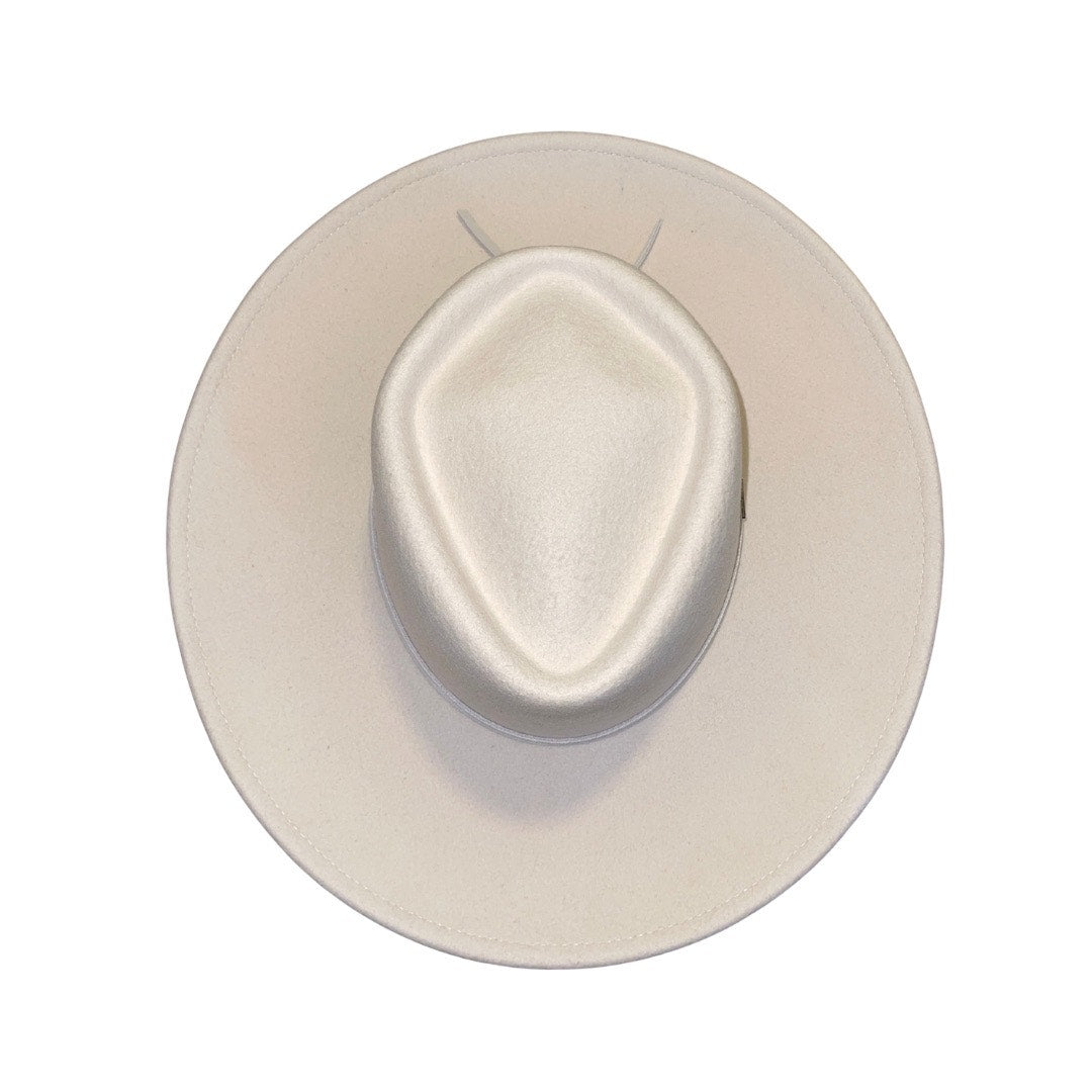 Brixton Brenton Convertabrim Fedora Dove Medium 7 1/4 Adjustable NWT