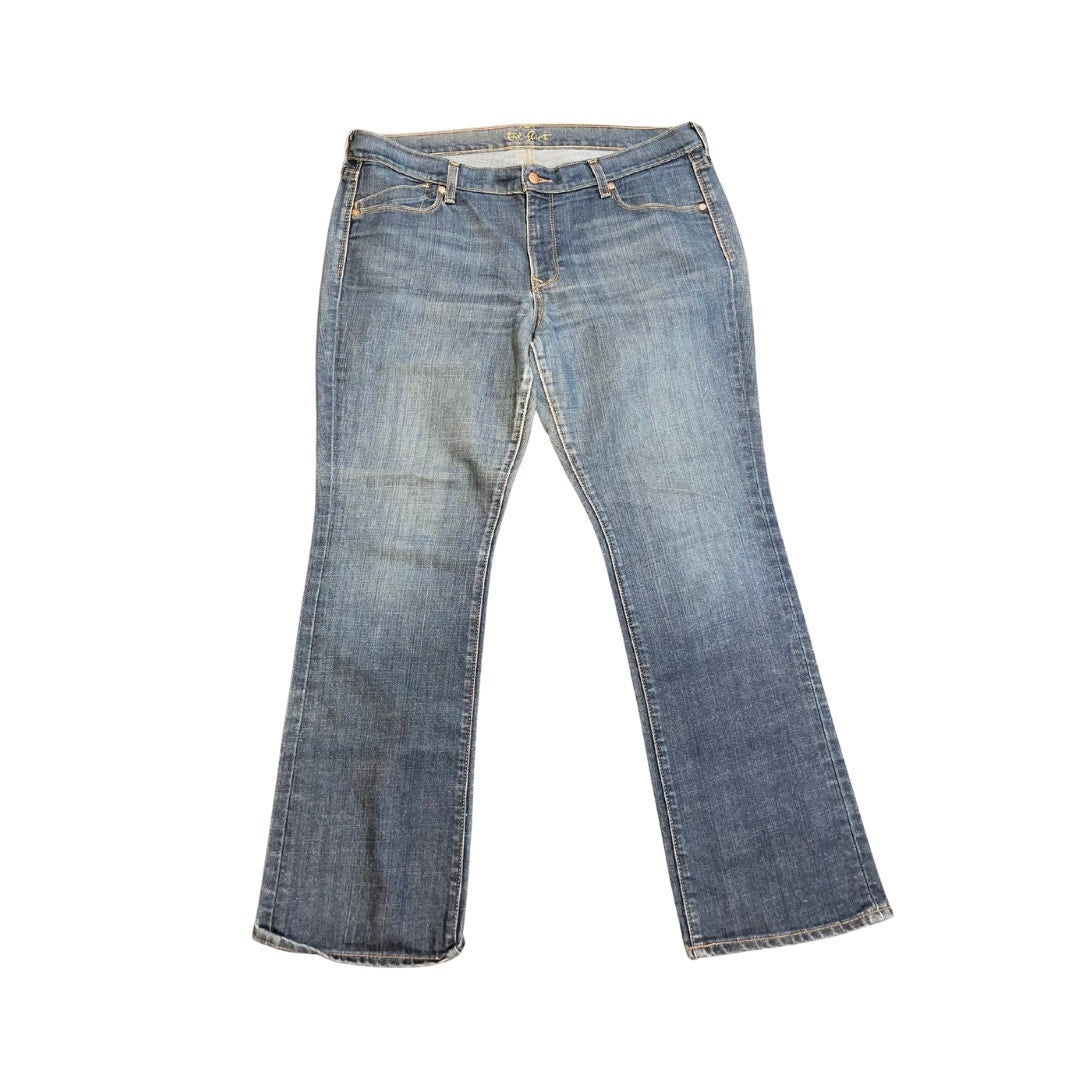 Old Navy The Flirt Jeans Stretch Denim Size 16 Mid Rise Bootcut Casual western