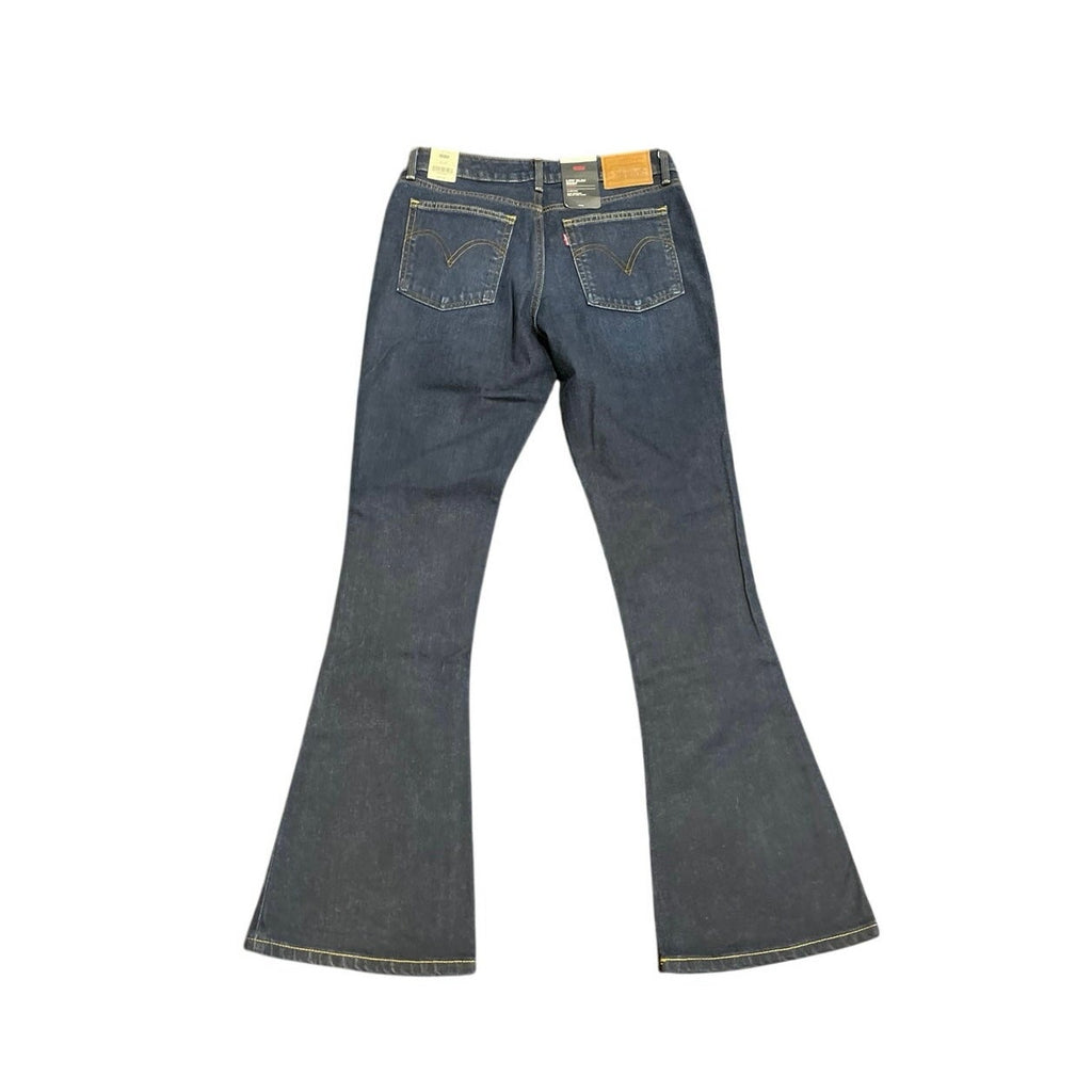 Levi's Low Rise Low Slim Boot Dark Wash Denim Jeans SZ 29 NWT Retro Flare Leg