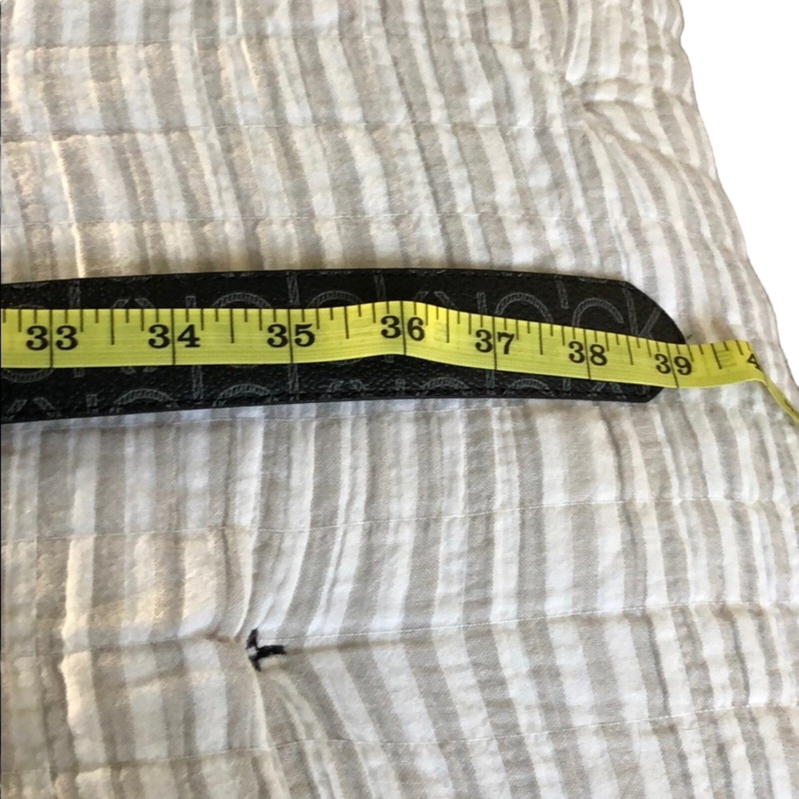 Calvin Klein CK Logo Belt Reversible Black Size Small NWT Career Casual