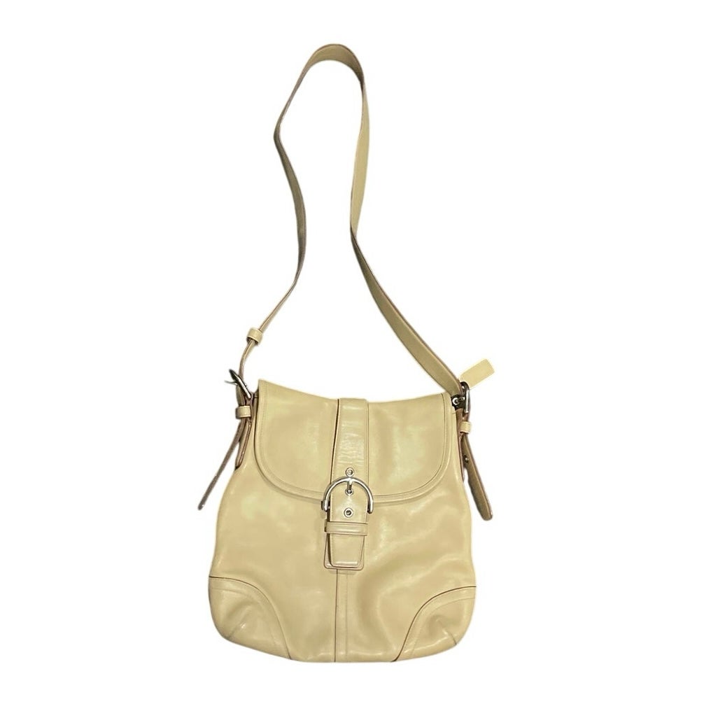 Vintage Coach Soho Buckle Flap Leather Shoulder Crossbody Bag Model 9480 Y2K