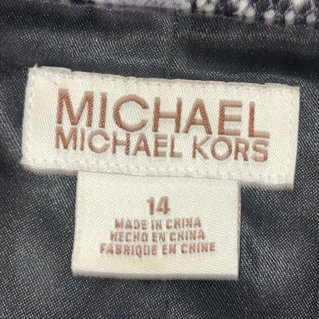 Michael Michael Kors Snakeskin Print Front Button Blazer 14 Stylish Classy Chic