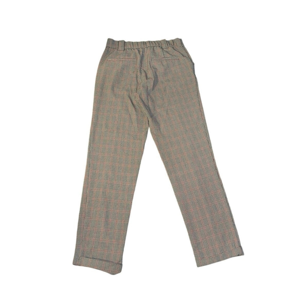 Zara Trafaluc Collection Houndstooth Trouser Pants S Preppy Academia School Girl