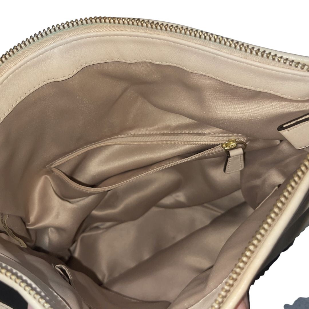 Vintage Coach Ashley Putty Stone Leather Hobo Shoulder Bag F20114 Y2K