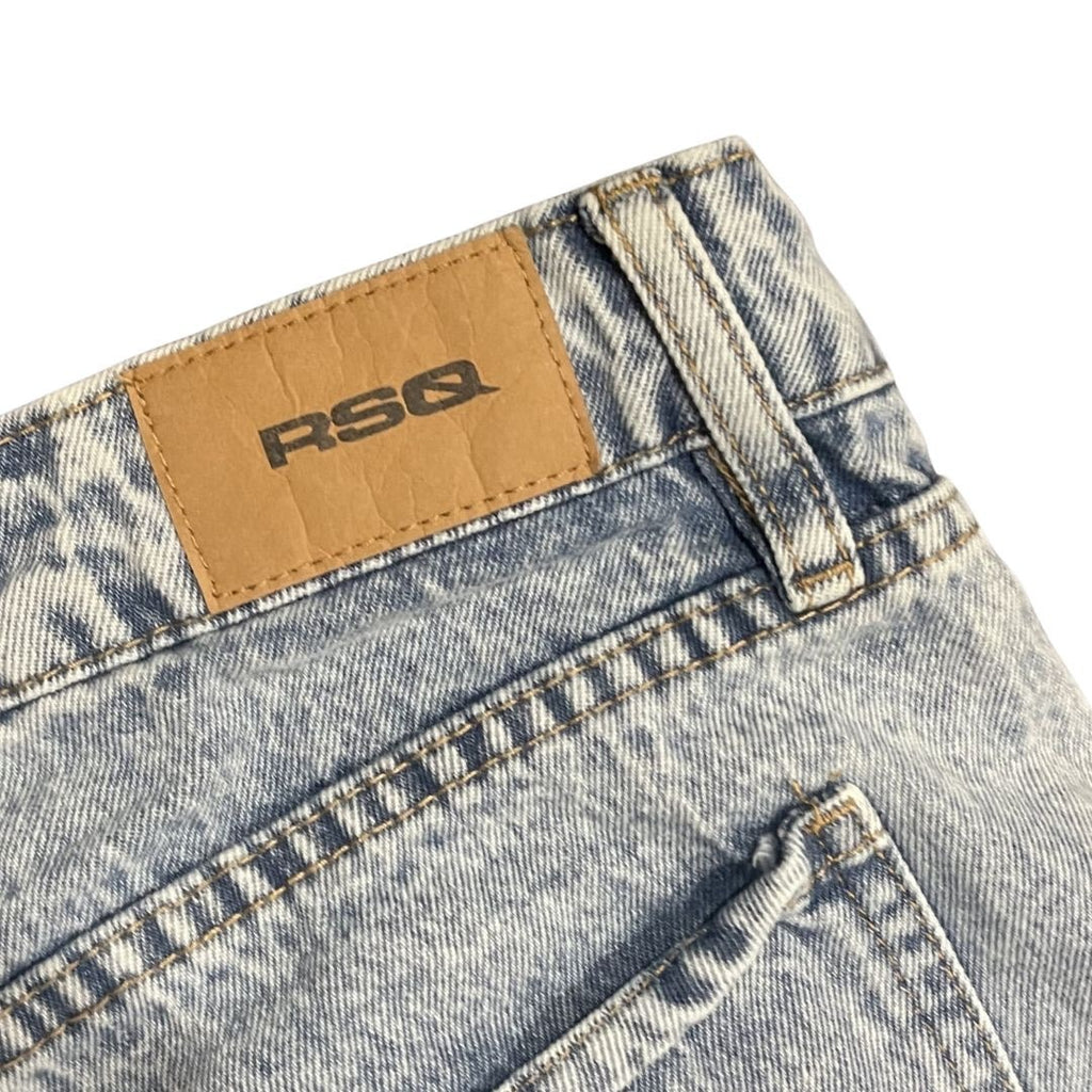 RSQ Womens Low Rise Loose Straight Leg Jeans Size 31 Streetwear Y2K 100% Cotton