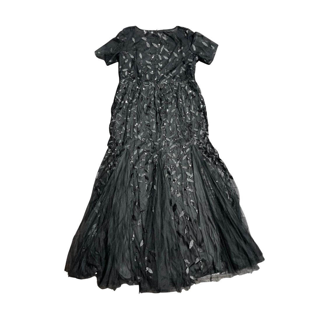 Faeriesty Sequin Beaded Tulle evening Dress Mother of the Bride Wedding Prom