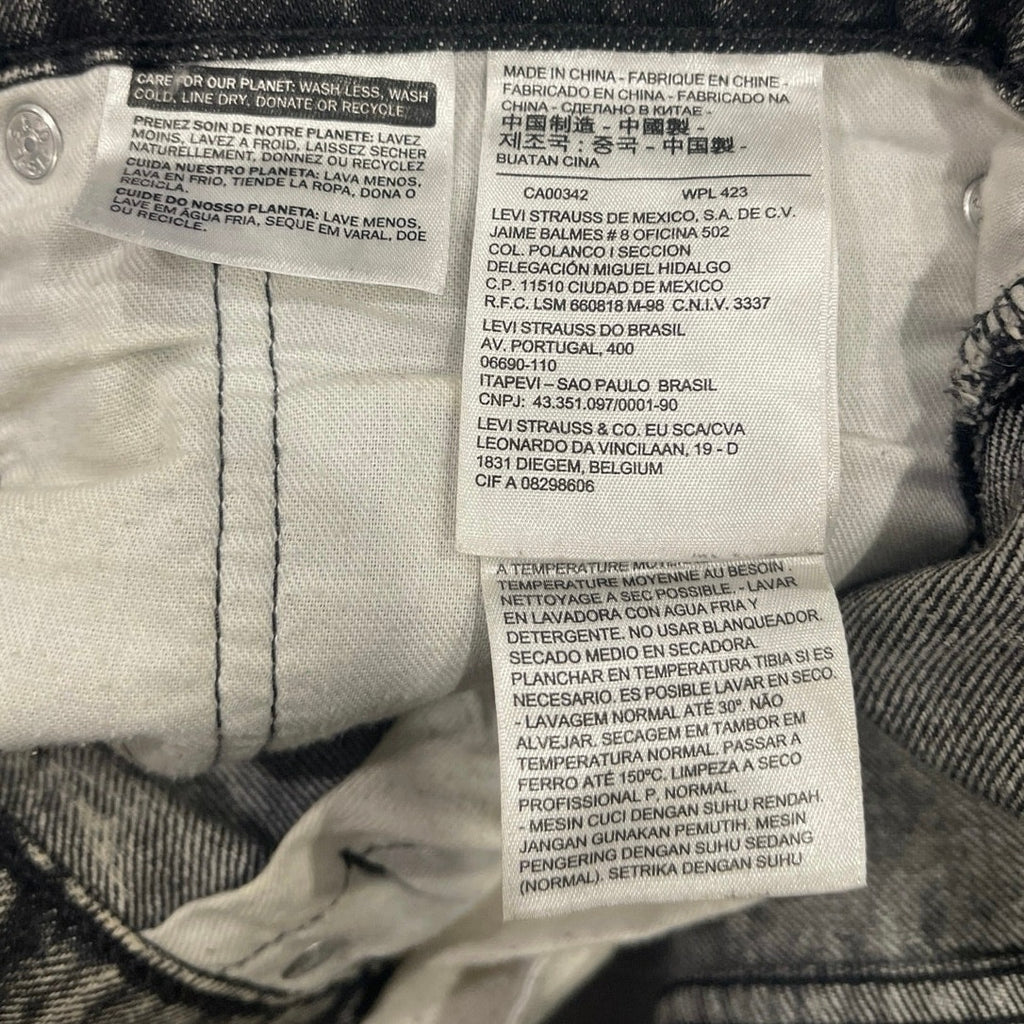 Levi's 512 Slim Taper Stonewash Denim Jeans Size 38X30 Casual Streetwear