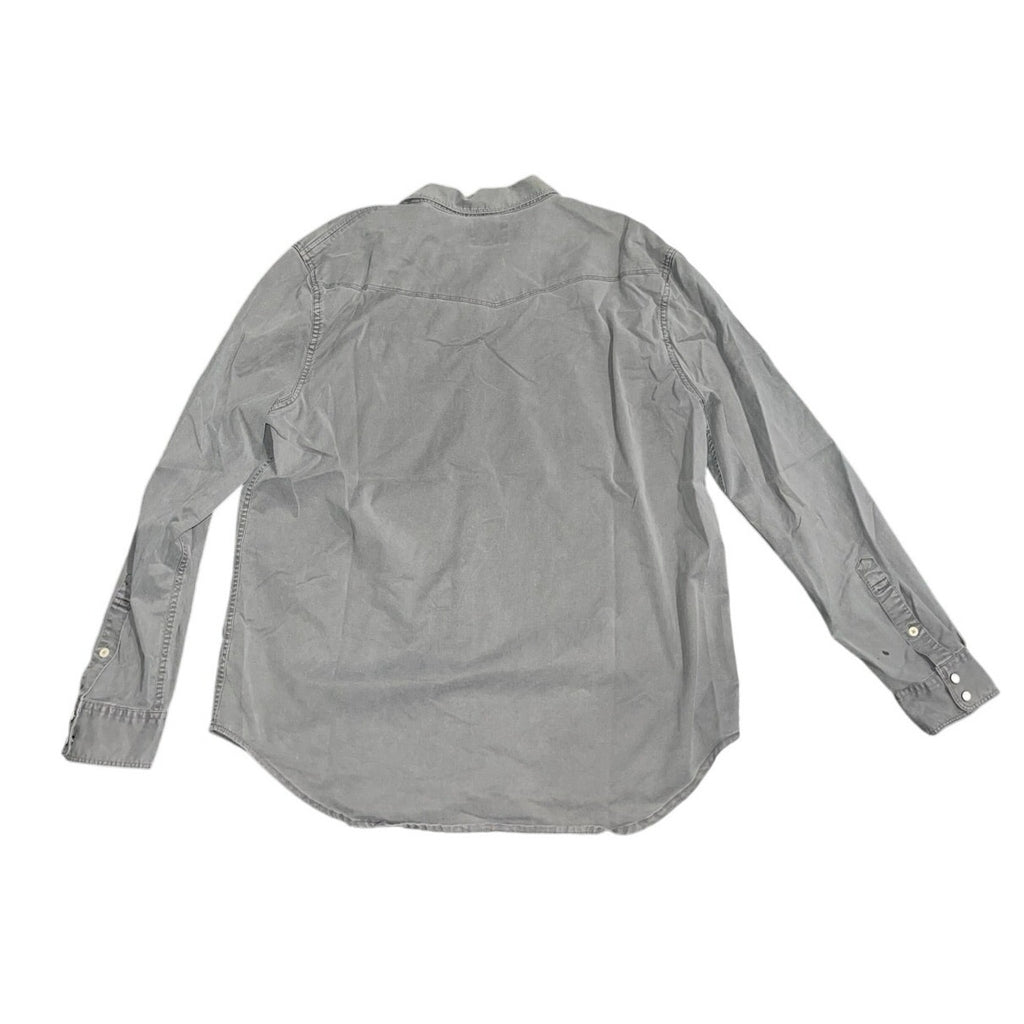 Lucky Brand Saturday Stretch the mark of good luck SZ XL Denim Long Sleeve Shirt