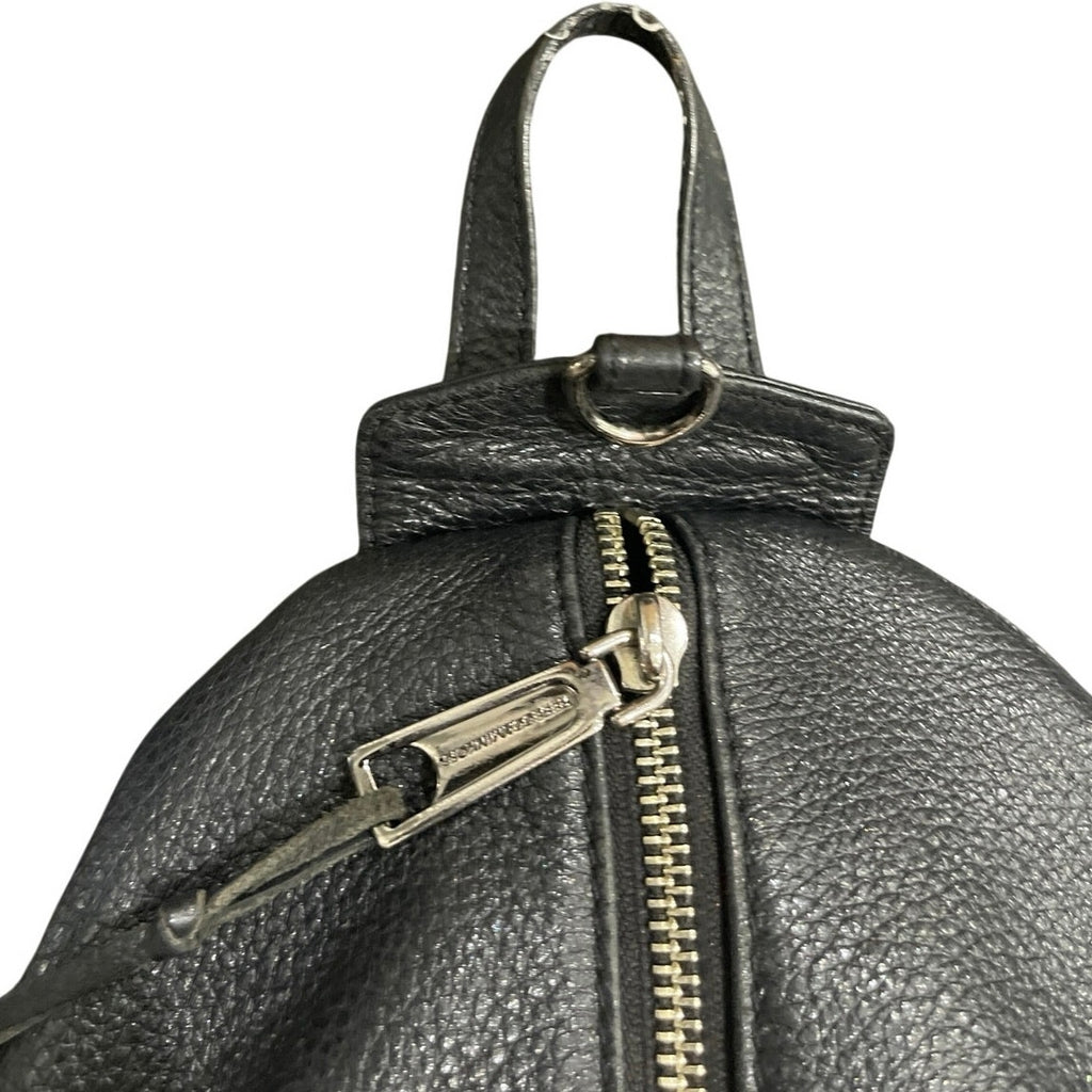 Rebecca Minkoff Pebbled Leather Mini Julian Backpack Street-chic Purse