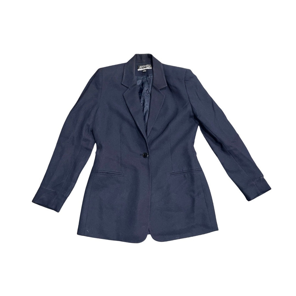 Casual Corner Annex Essentials Blue Business Dress Suit Piece SZ 2 Career Office