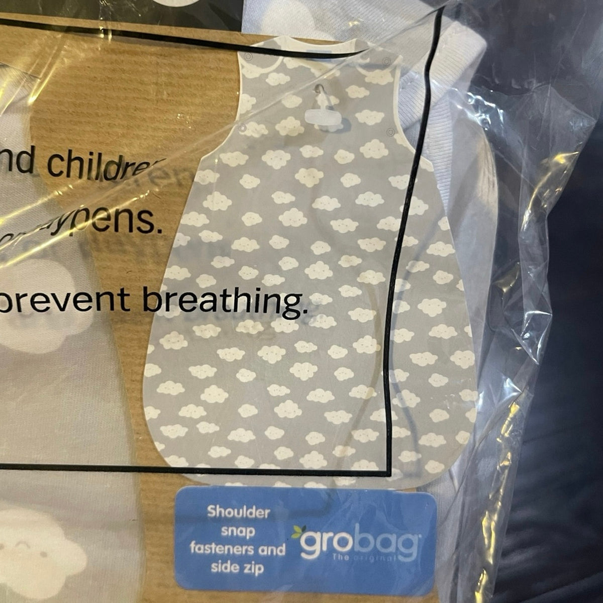 Tommee Tippee The Original GROBAG Baby Sleep Sack One Piece SZ 6-18M NWT Newborn