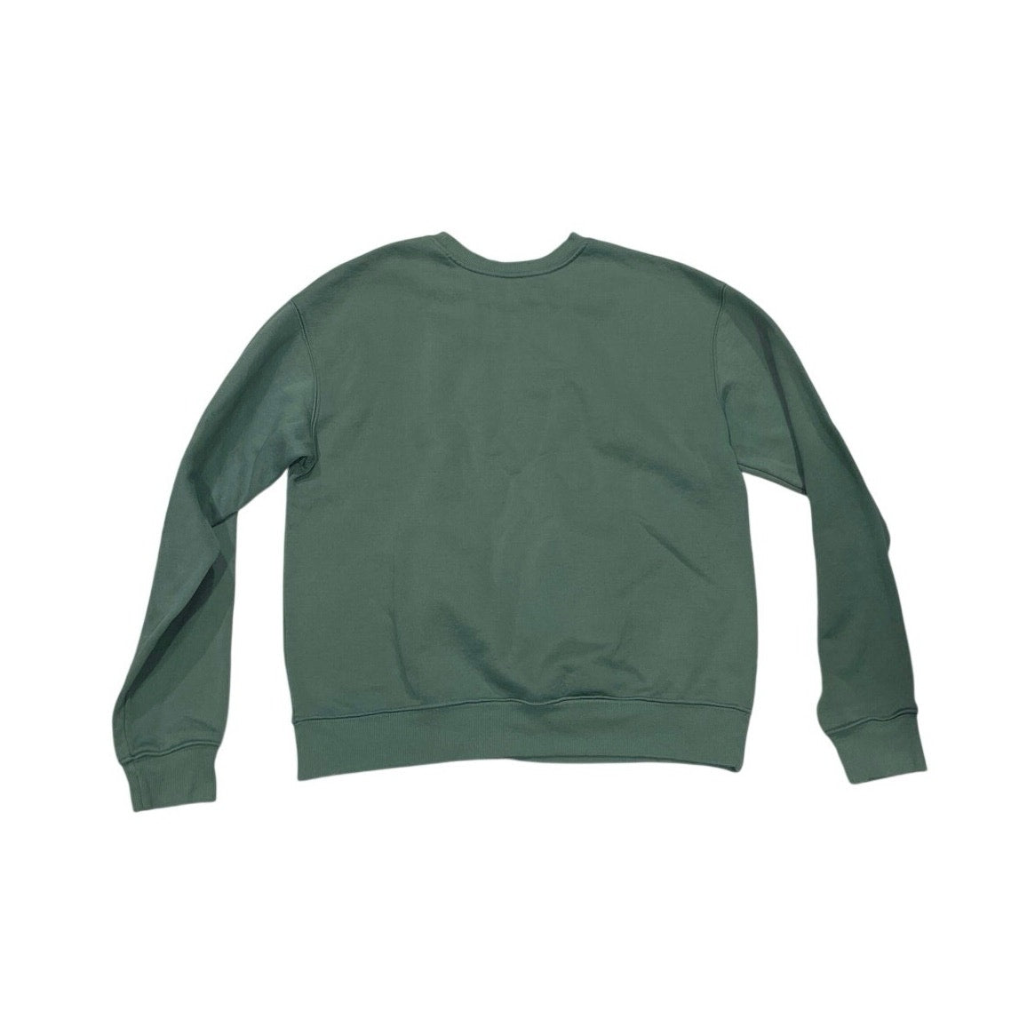 Tom and Jerry Green Graphic Crewneck Pullover Sweater Medium Loungewear Casual