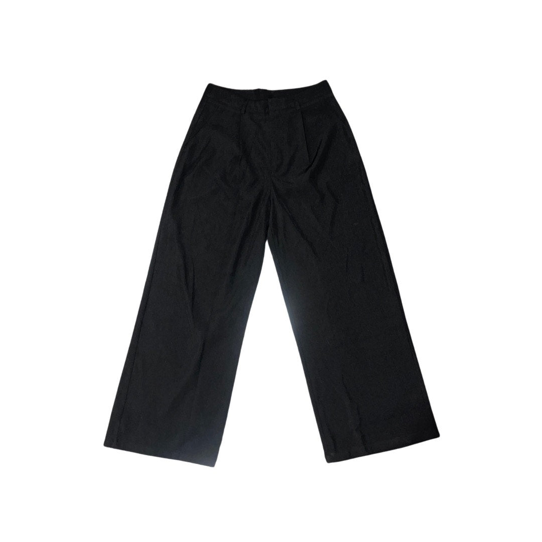 NWT CIDER MID WAIST PLEATED POCKET WIDE LEG PANTS CURVE & PLUS