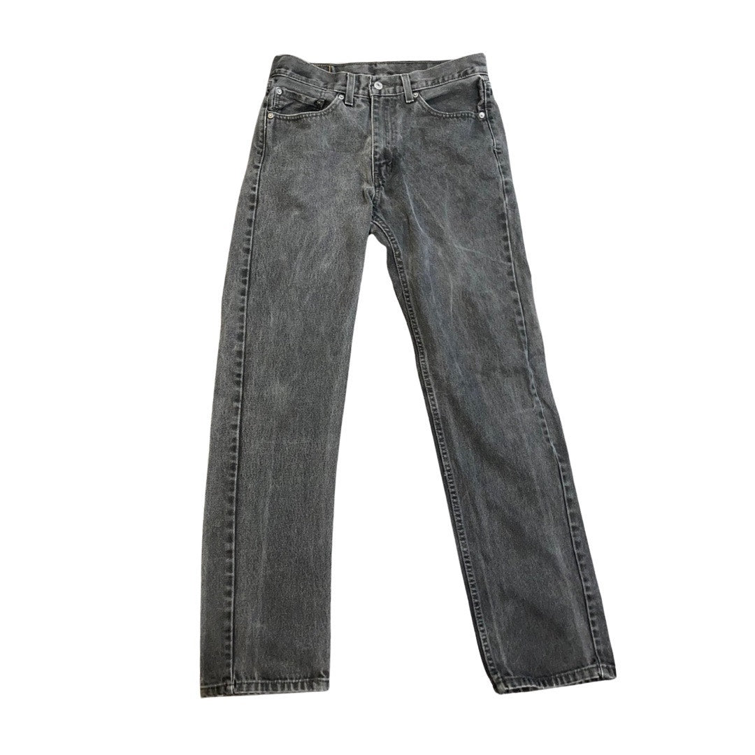 Levis 505 Regular Fit Mens Jeans Straight Leg Zip Fly Size 32x24 Denim Cotton