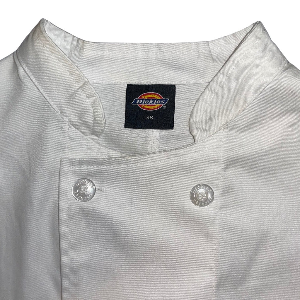 Dickies Unisex Culinary jacket Long Sleeve Chef's Coat White Size XS
