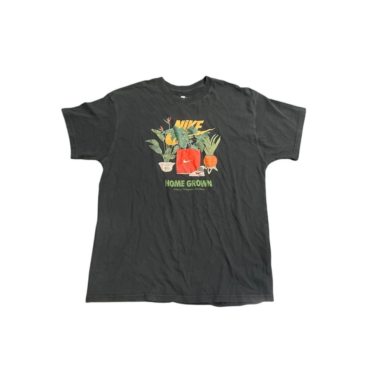 Nike Home Grown Graphic T-Shirt SZ M Where Champions Are Born Streetwear