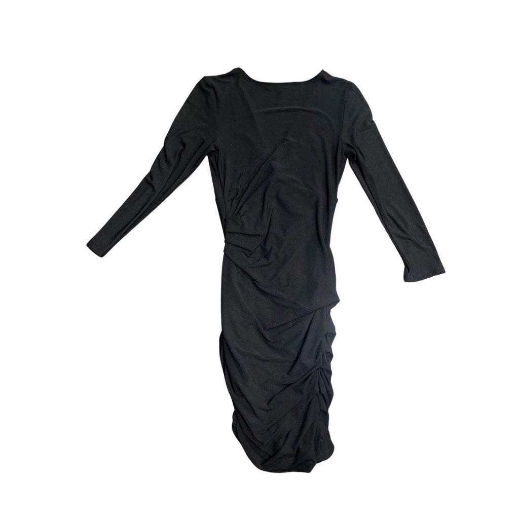 BCBGMAXAZRIA Dress Mid Length Ruched Cocktail Dress Date night Size Medium
