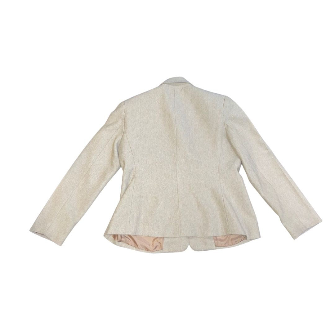 Giorgio Sant Angelo Button Blazer Size 8P Vintage Career Office Professional