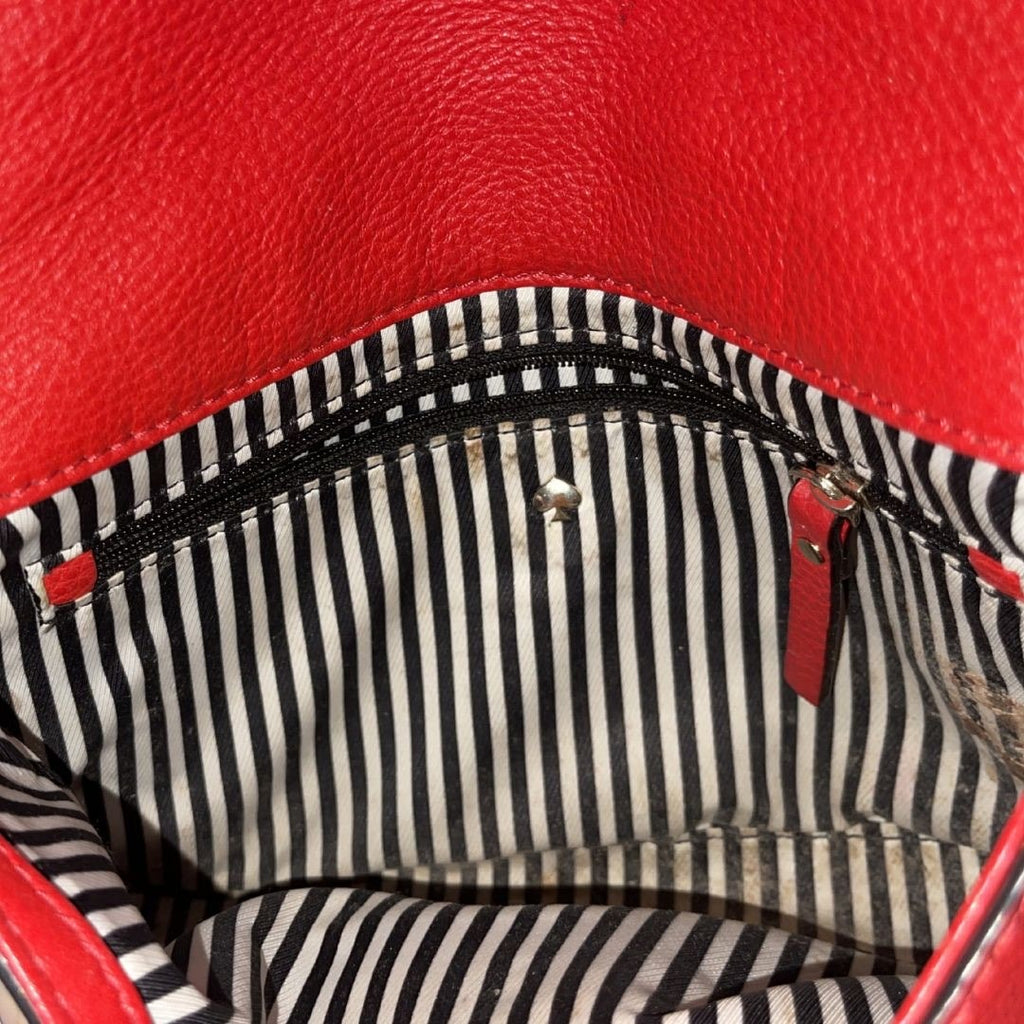 Kate Spade Cobble Hill Mini Carson Crossbody Leather Fold Over Flap Purse Y2K