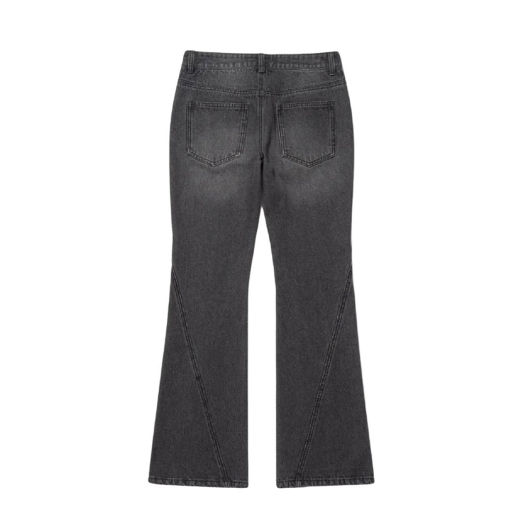 NOT4NERD Women Low Waist Flare Jeans Denim Pants Y2K