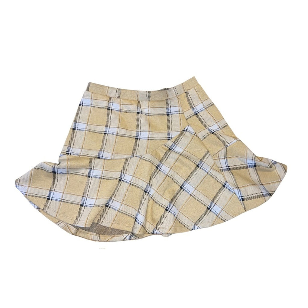 Mini Pleated Plaid Skirt Y2K Preppy Retro Style Academia