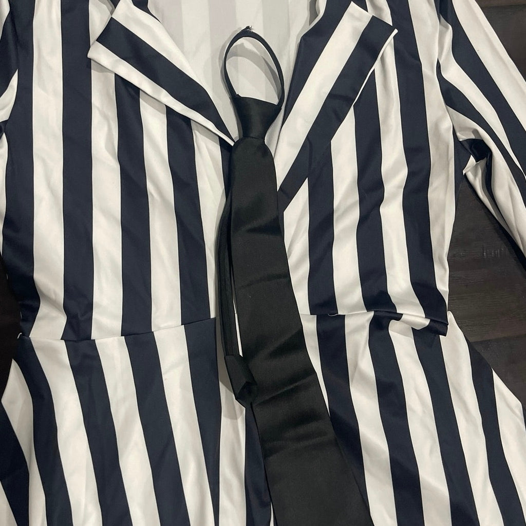 Beetlejuice Halloween Costume SZ M Spooky Ghostly Gothic Horror Tim Burton