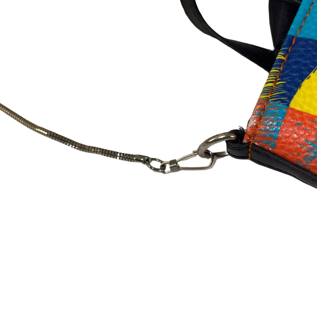 Tahari Small Crossbody Multi Palm Print purse Handbag