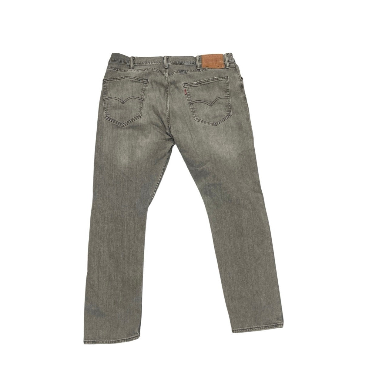 Levi's Strauss 512 Slim Taper Grey Wash Denim Jeans Size 38x30 Casual Streetwear