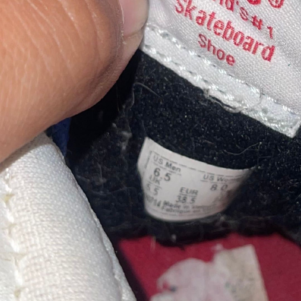 Vans Sk8-Hi Top Suede Canvas Color Block Pink Blue Yellow Men 6.5 Women 8 Skater