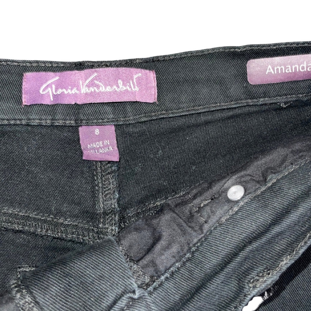 Gloria Vanderbilt Amanda Jeans Pants Size 8 Straight Leg Casual Streetwear