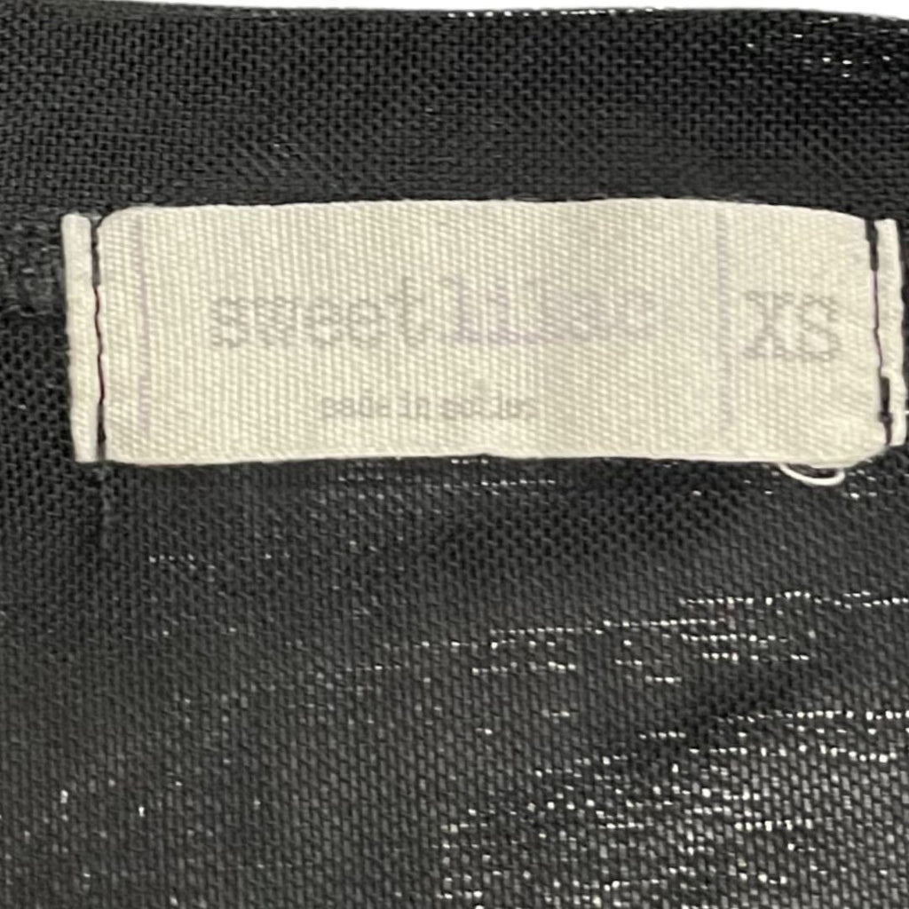 Sweet Lilac Sheer Celestial Sun Moon Top Size XS Y2K Grunge Artsy Festival
