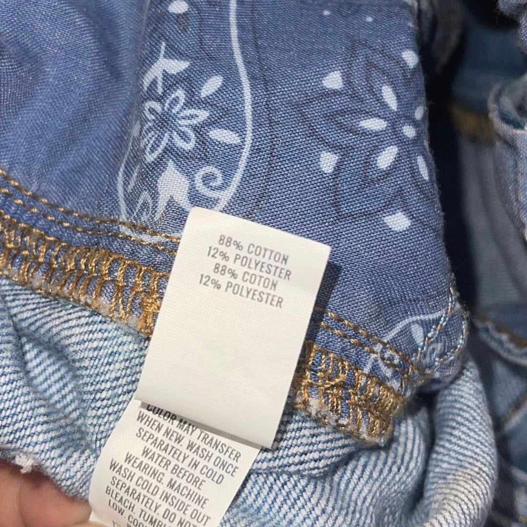 Aerie Cutoff Distressed Shorts Medium Elastic Waist Cowgirl Festival Beach Y2K