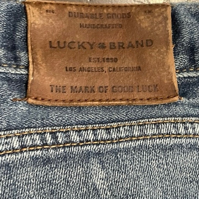 Lucky Brand 329 Classic Straight Denim Jeans SZ 32x30 Streetwear Classic Casual