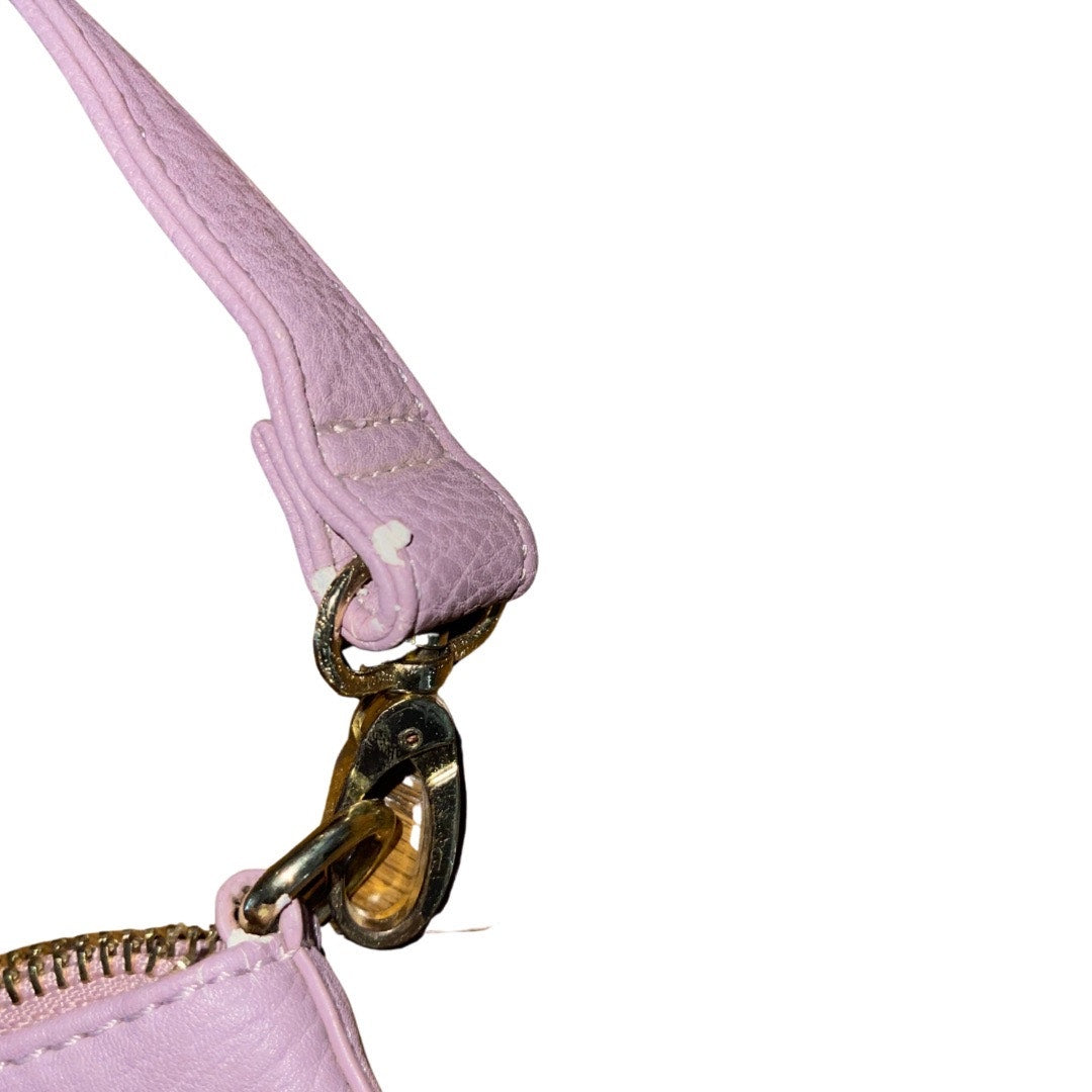 BCBGeneration Large Shoulder Crossbody Purse Bag Lavender Faux Leather