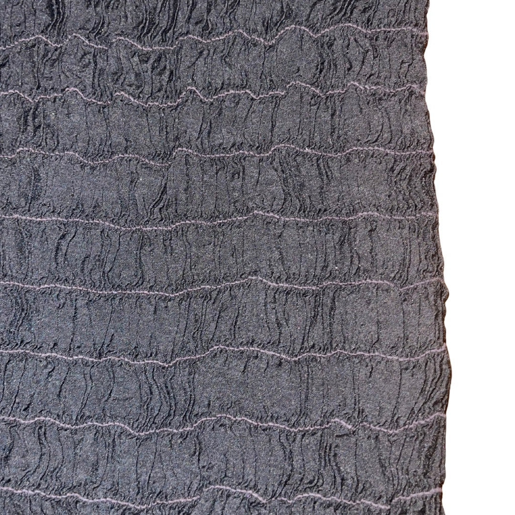 LACAUSA Smocked Midi Dress Cap Sleeve Bodice Size XS Stretch