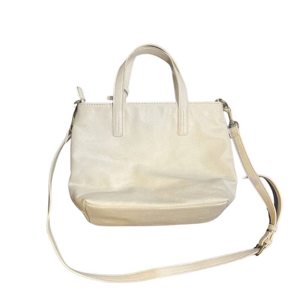 Sonoma Goods For Life Mini Pocket Tote Bag Crossbody Faux Leather Boho Chic
